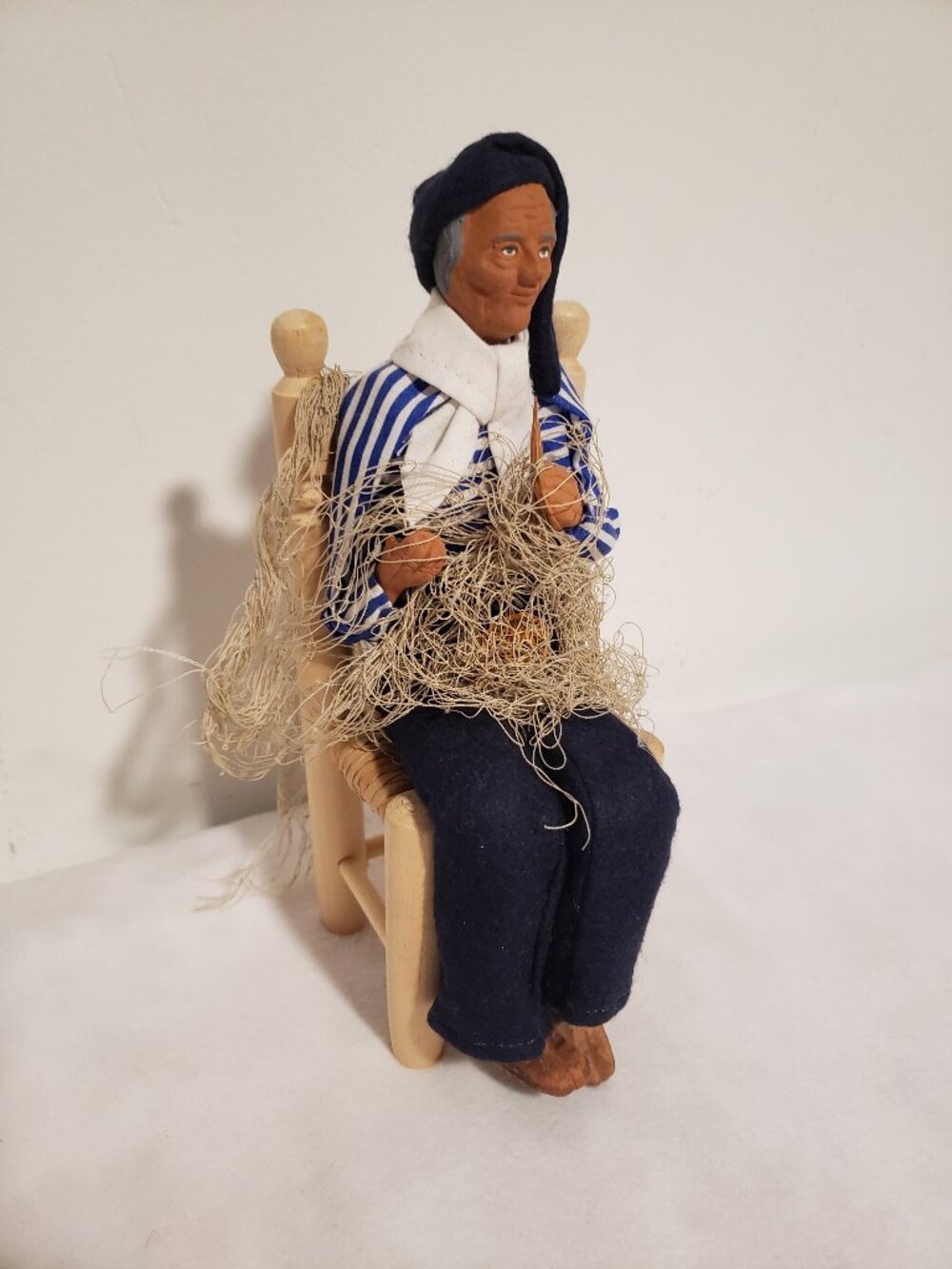 french fisherman santon clay made in france